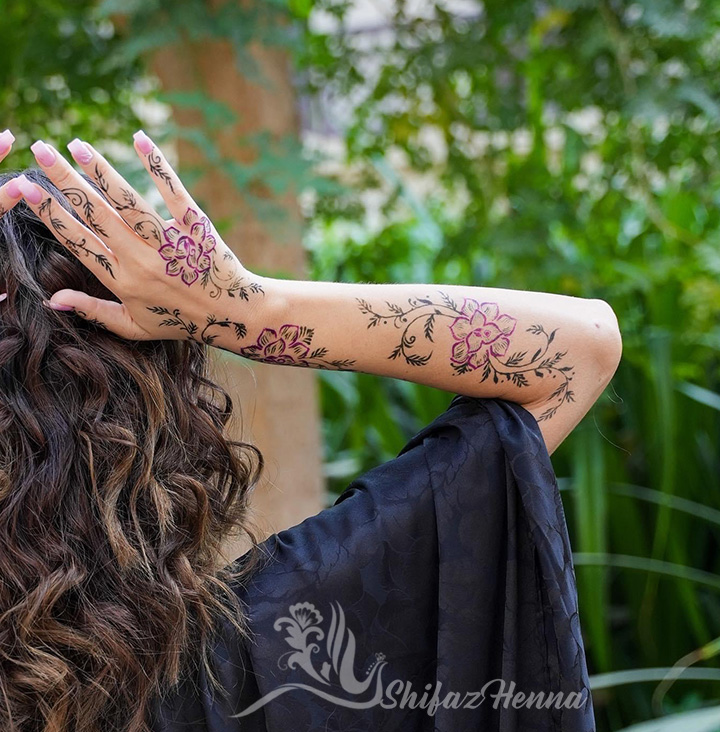 Henna Tattoo in Dubai - Mehndi Design - Shifaz Henna