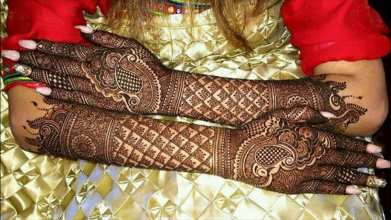 Full Arm Bridal Henna Design