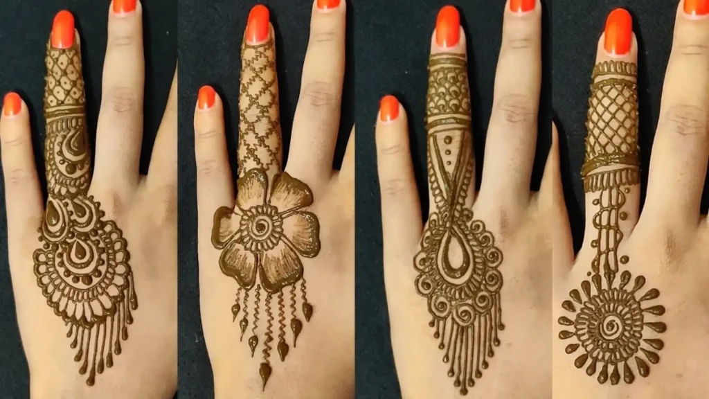 Ring Design Henna Tattoo