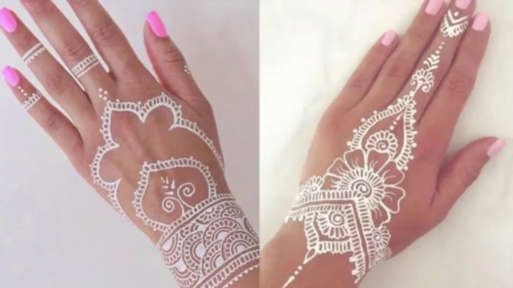 What Are the Most Popular White Henna Designs in Dubai