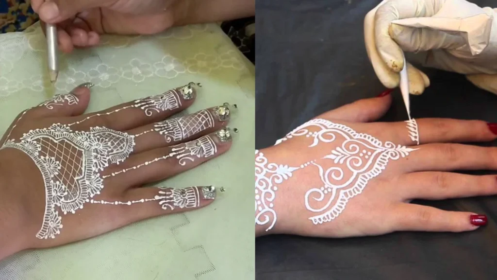 How Is White Henna Applied and Removed