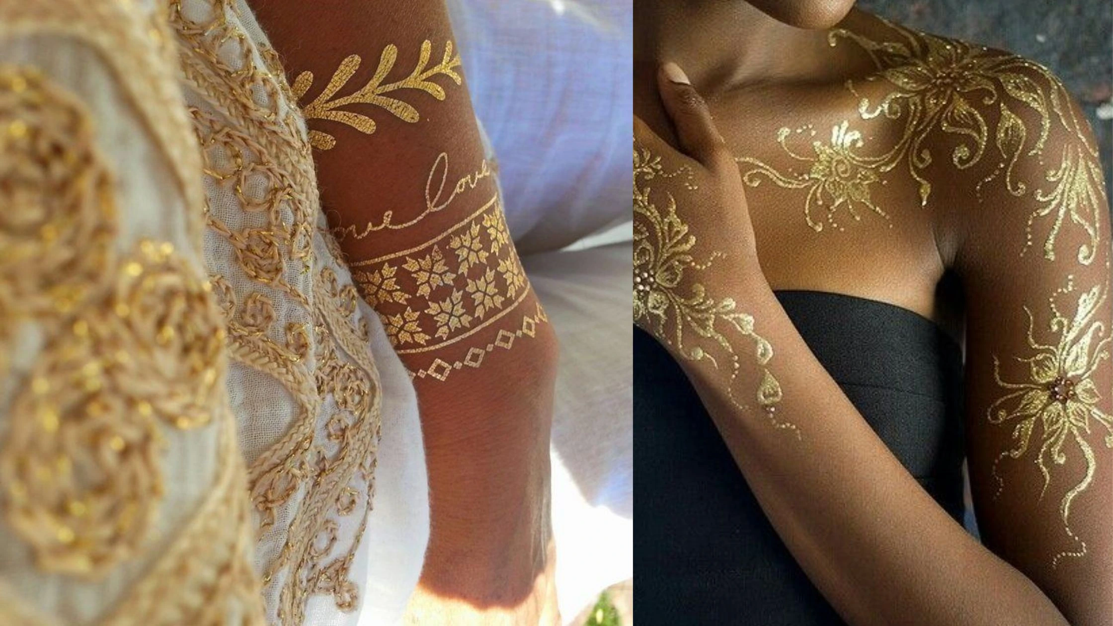 Romantic Gold Henna Designs in Dubai to Make Your Valentine’s Day Magical